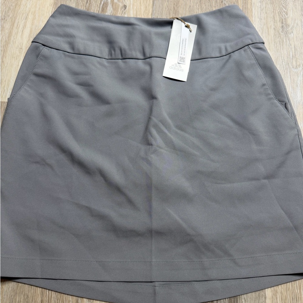 adidas Women's Gray Active Mini Skort